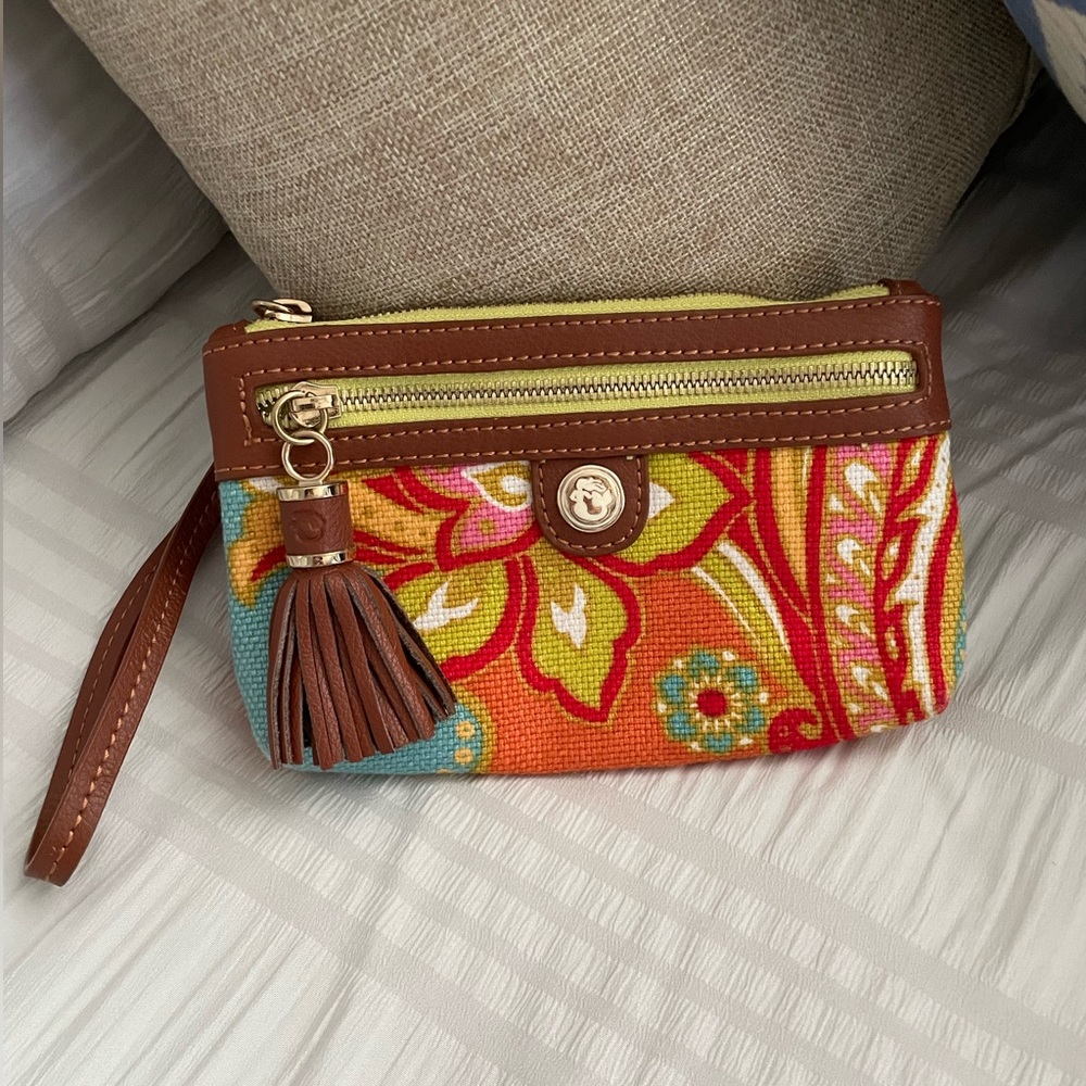NWOT Spartina Tassel Wristlet